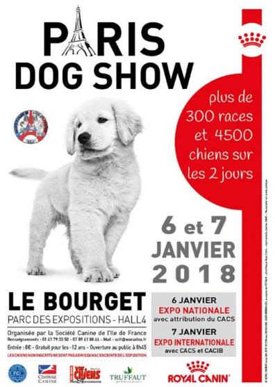 Paris dog show